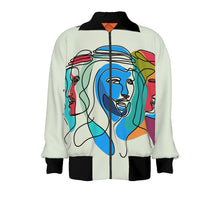 Load image into Gallery viewer, Khaleeji Men Line Art | Unisex Knitted Jacket
