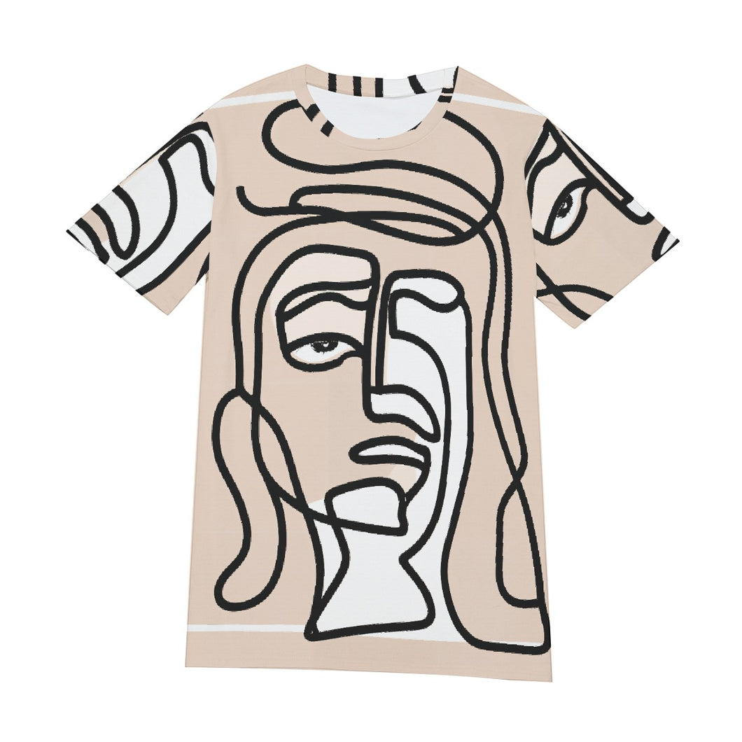 Unclear Face Art | Unisex T-Shirt | (100% Cotton)