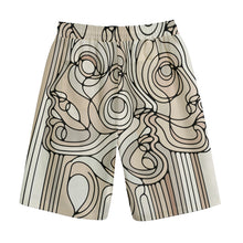 Load image into Gallery viewer, Skull Art | Unisex Straight Short (100% Cotton)
