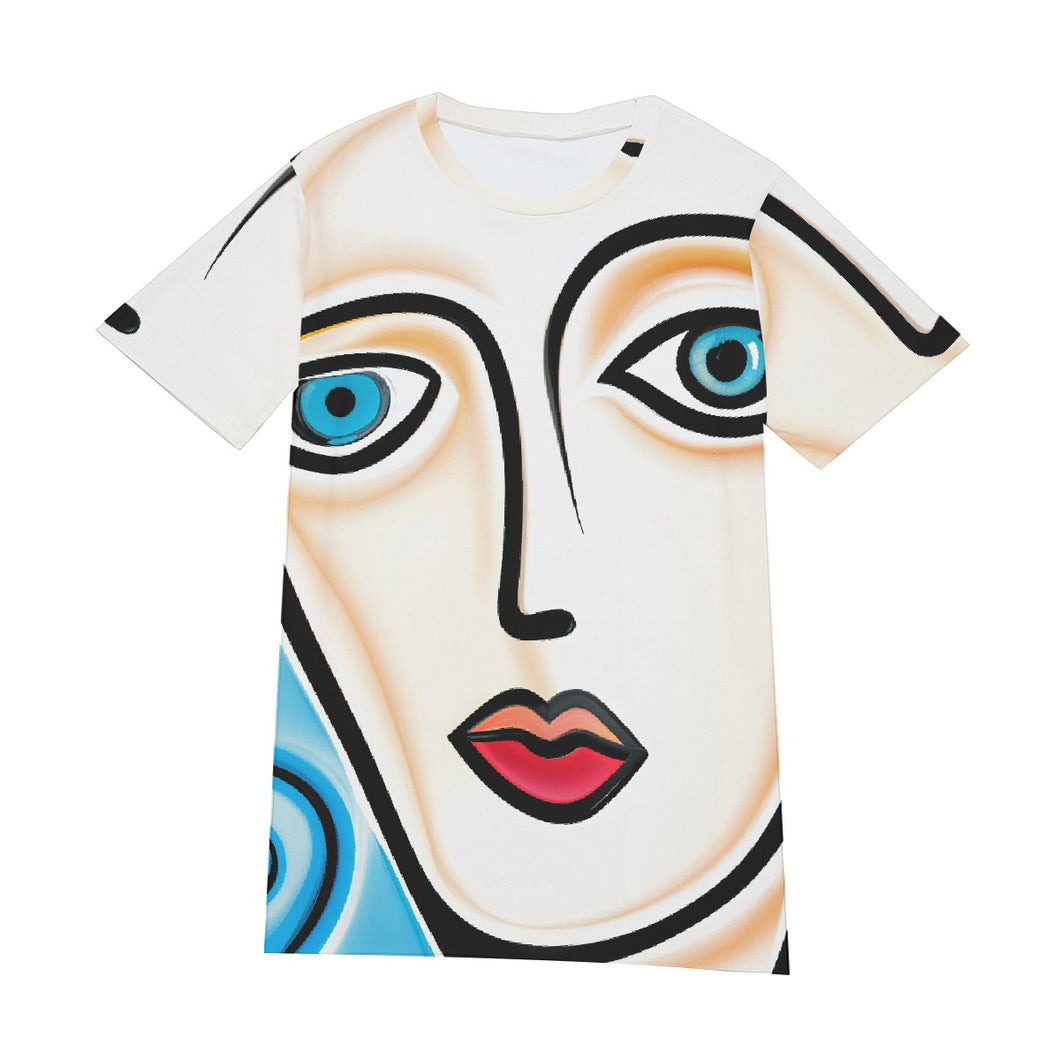 Pretty Women Abstract Art | Unisex T-Shirt | (100% Cotton)