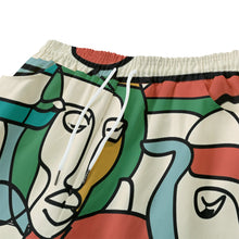 Load image into Gallery viewer, Men Continues Line Art | Unisex Straight Short (100% Cotton)
