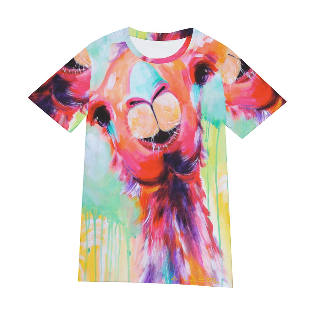 Happy Camel  | Unisex O-Neck T-Shirt | (100% Cotton)