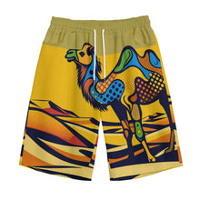 Load image into Gallery viewer, Camel in Desert Pop Art | Unisex Straight Short (100% Cotton)
