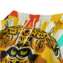 Load image into Gallery viewer, Leopard Pop Art | Unisex Straight Short (100% Cotton)
