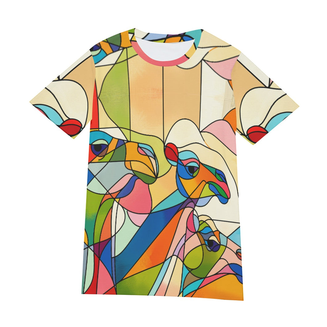 Camels Bright Art | Unisex T-Shirt | (100% Cotton)