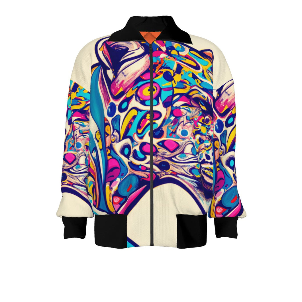 Leopard Print | Unisex Knitted Jacket