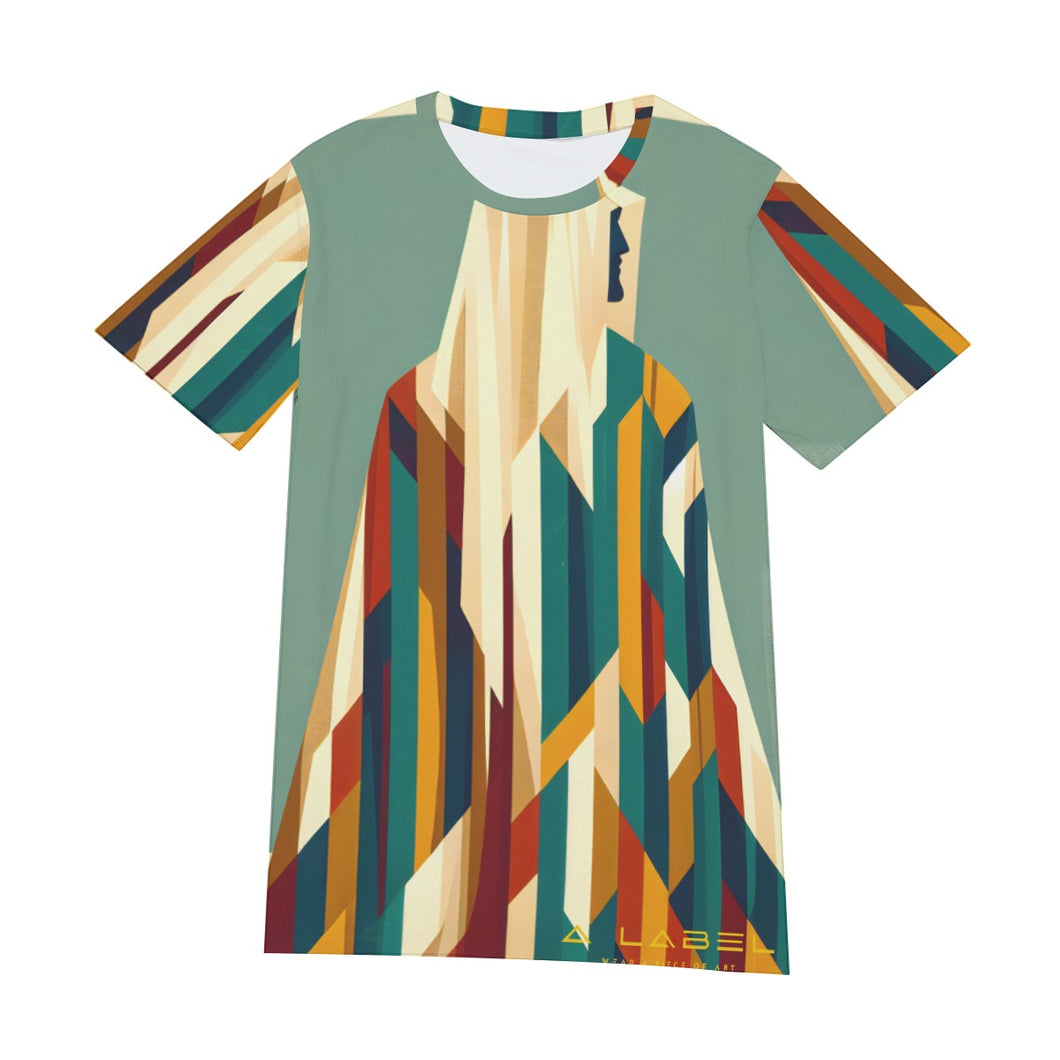 Colorful Arabian Man Digital Art  | Unisex O-Neck T-Shirt | (100% Cotton)