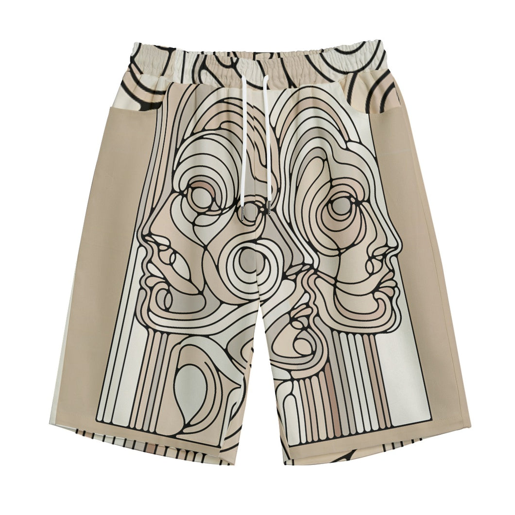 Skull Art | Unisex Straight Short (100% Cotton)