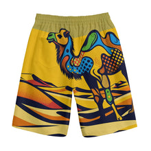 Load image into Gallery viewer, Camel in Desert Pop Art | Unisex Straight Short (100% Cotton)
