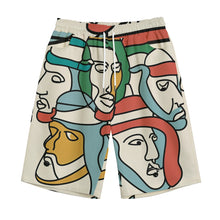 Load image into Gallery viewer, Men Continues Line Art | Unisex Straight Short (100% Cotton)
