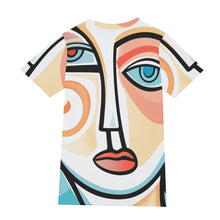 Load image into Gallery viewer, Colorful Face Abstract Art  | Unisex T-Shirt | (100% Cotton)
