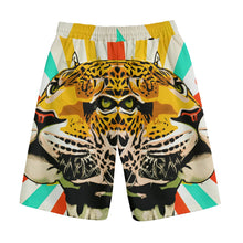 Load image into Gallery viewer, Leopard Pop Art | Unisex Straight Short (100% Cotton)
