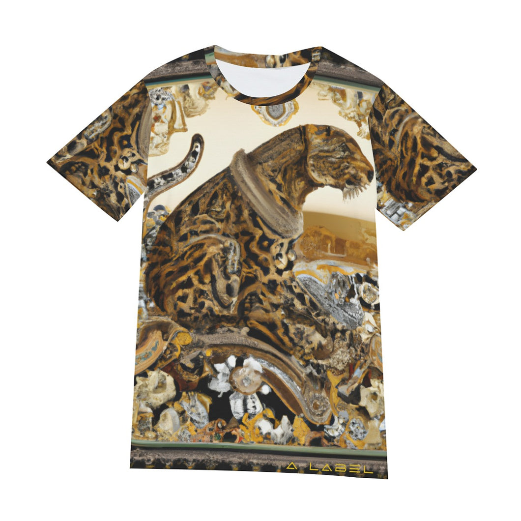 Arabian Leopard | Unisex O-Neck T-Shirt | (100% Cotton)