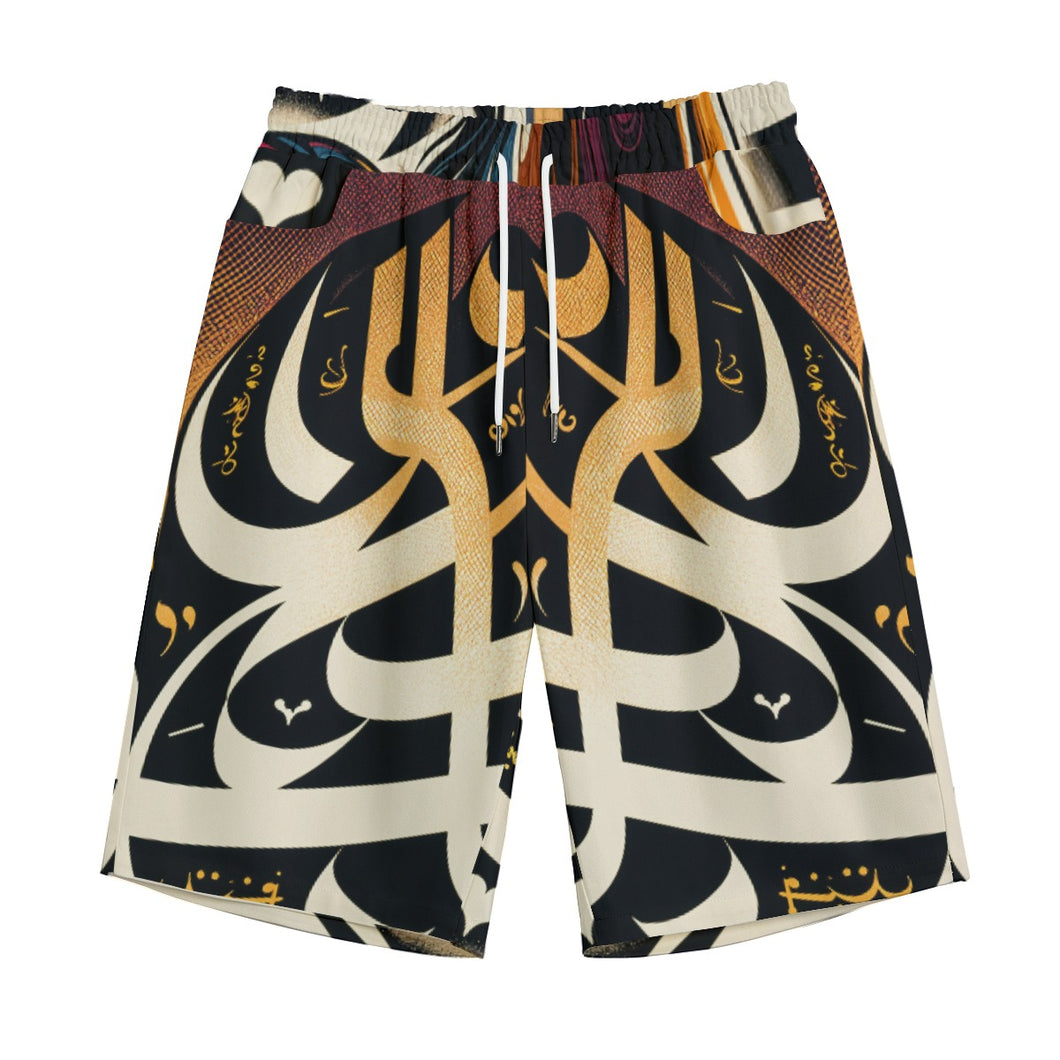 Arabian Words Art | Unisex Straight Short (100% Cotton)