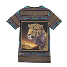 Load image into Gallery viewer, Luxury Digital Art of Leopard | Unisex T-Shirt | (100% Cotton)
