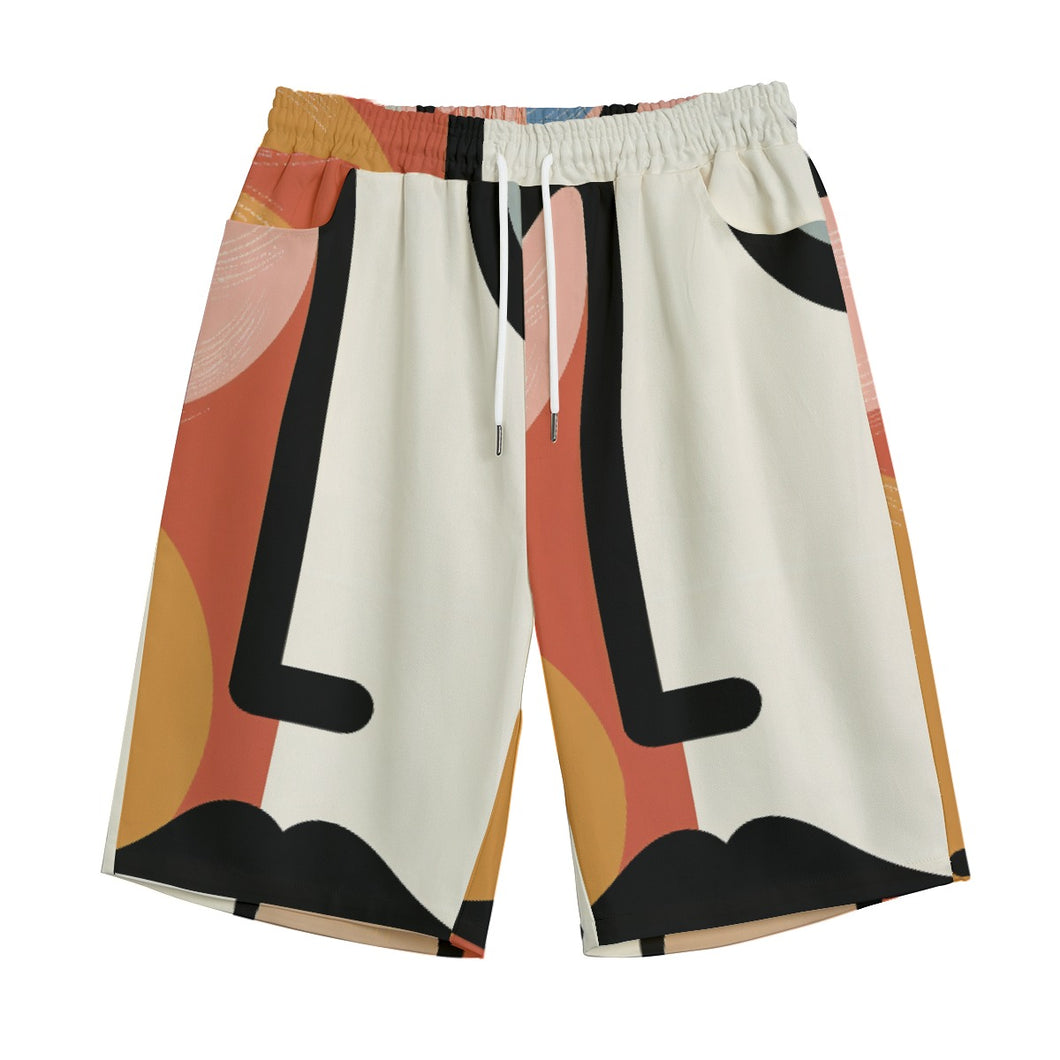 Abstract Art | Unisex Straight Short (100% Cotton)