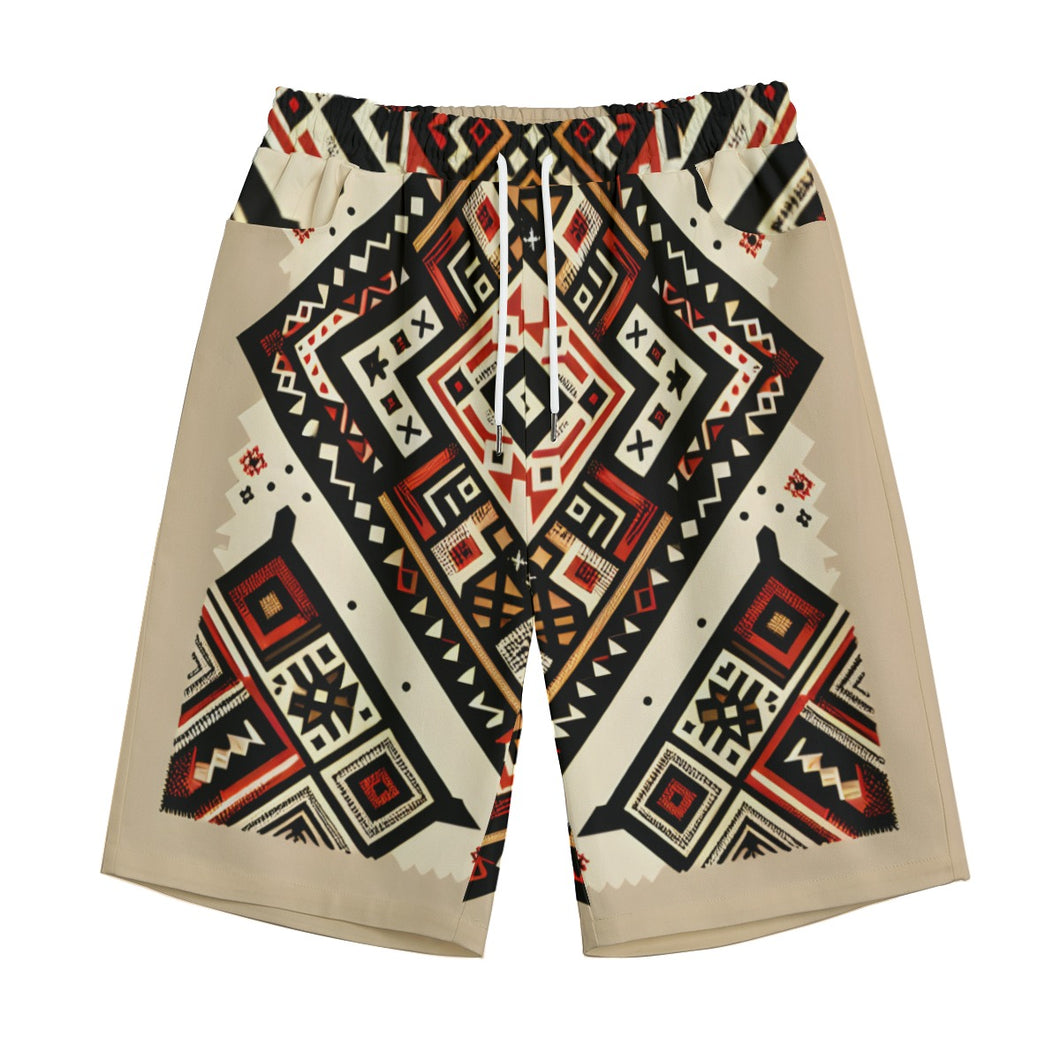 Sadu Print | Unisex Straight Short (100% Cotton)