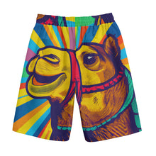 Load image into Gallery viewer, Colorful Camel Pop art | Straight Casual Unisex Short (100% Cotton)
