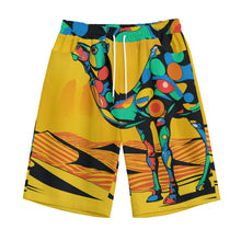 Load image into Gallery viewer, Camel in Desert Pop Art 2 | Unisex Straight Short (100% Cotton)
