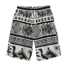 Load image into Gallery viewer, Black and White Arabic Heritage | Unisex Straight Short (100% Cotton)
