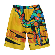 Load image into Gallery viewer, Camel in Desert Pop Art 2 | Unisex Straight Short (100% Cotton)
