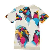 Load image into Gallery viewer, Camels Drip Painting | Unisex T-Shirt | (100% Cotton)
